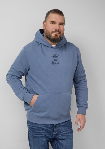 s.Oliver Men Big Sizes Sweatshirt in Blau: Vorderseite