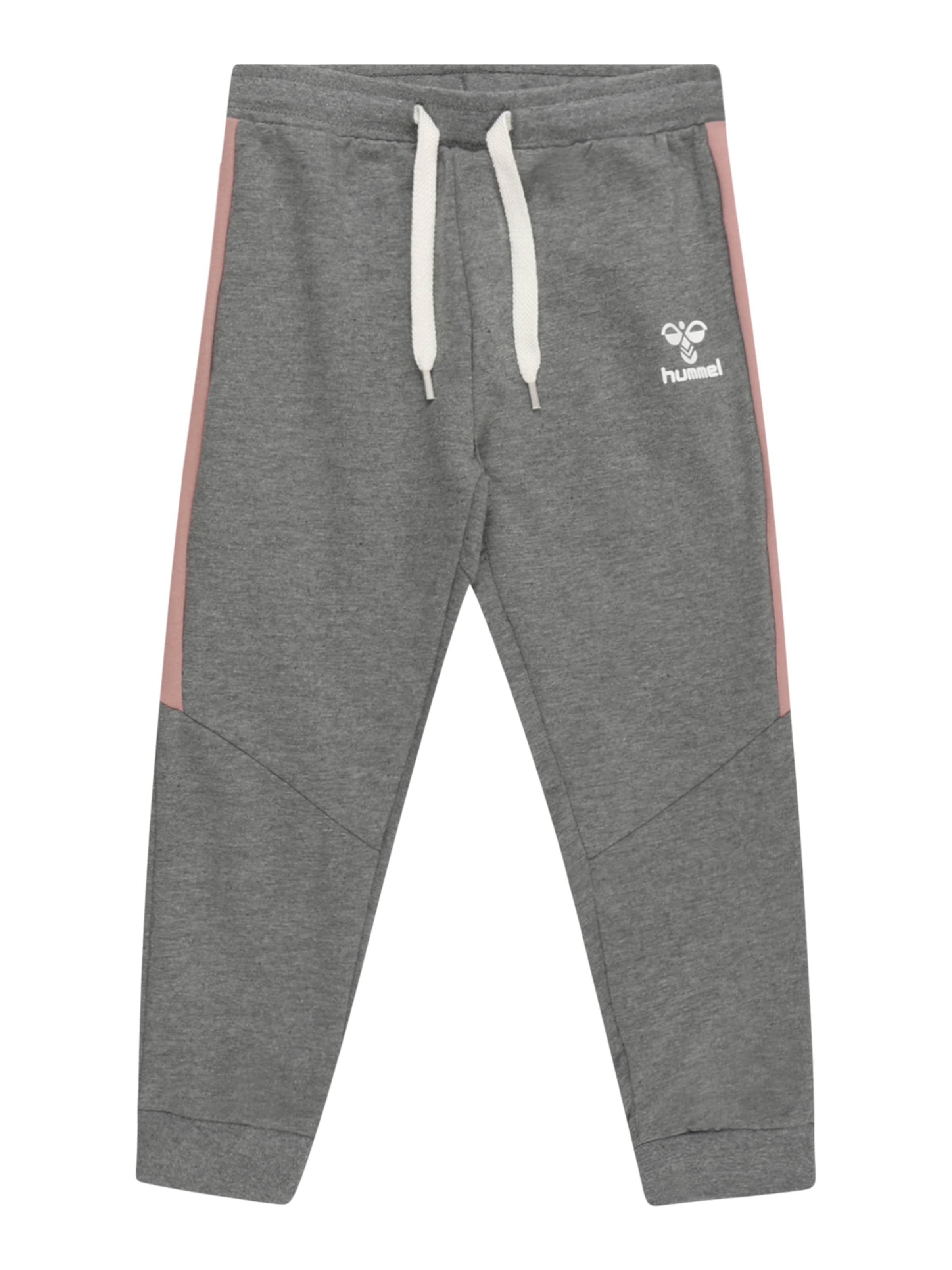 Hummel Tapered Bukser 'Onny' i grå: forside