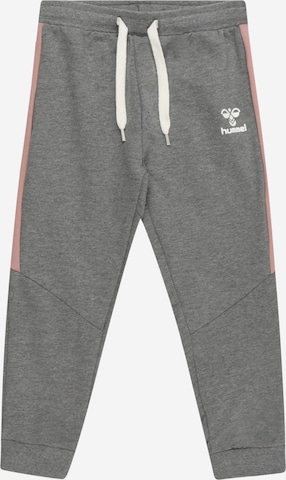 Hummel Tapered Pants 'Onny' in Grey: front