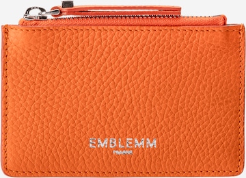 EMBLEMM Portemonnee 'Taurillon' in Oranje: voorkant