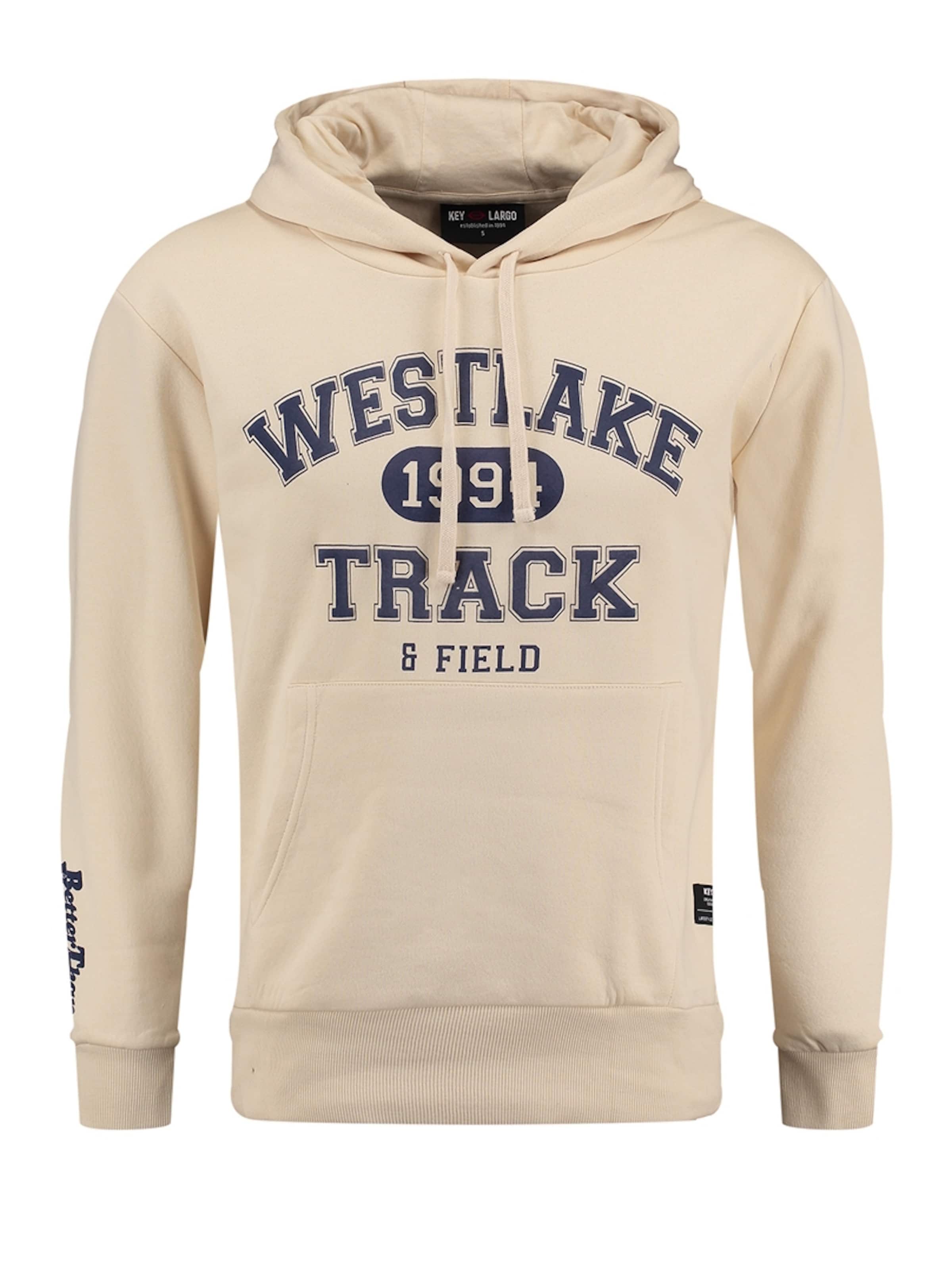 Key Largo Pullover 'West Lake' i beige: forside