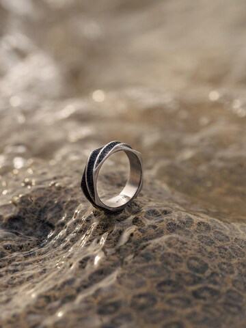 Bague 'TORNADO' REYTEL en argent