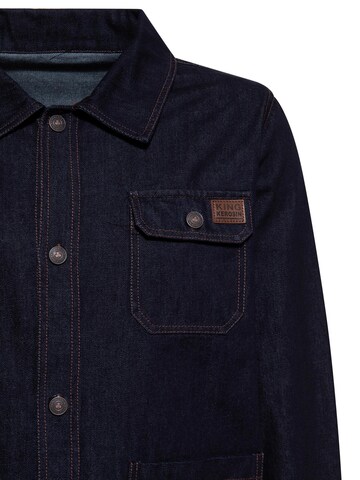 King Kerosin Between-Season Jacket in Blue