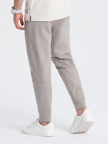 Regular Pantalon 'PASK-0142' Ombre en gris
