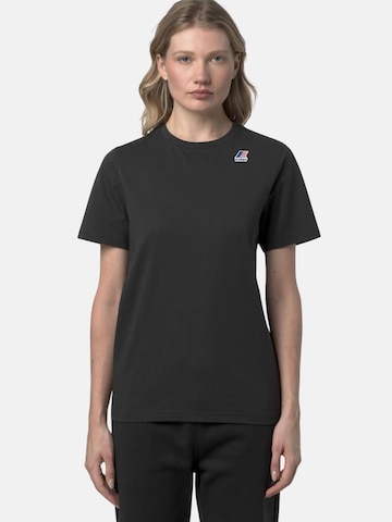 T-Shirt 'LEONIDE' K-Way en noir