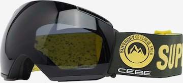 Superdry Sportbril in Geel: voorkant