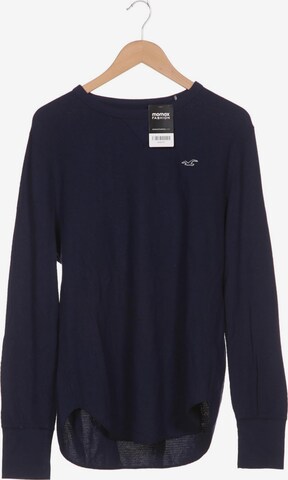 HOLLISTER Sweatshirt & Zip-Up Hoodie in XL in Blue: front
