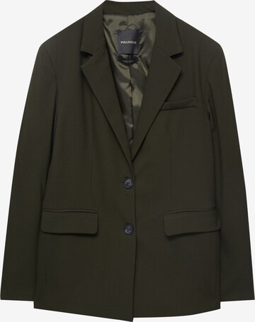 Pull&Bear Blazer in Green: front