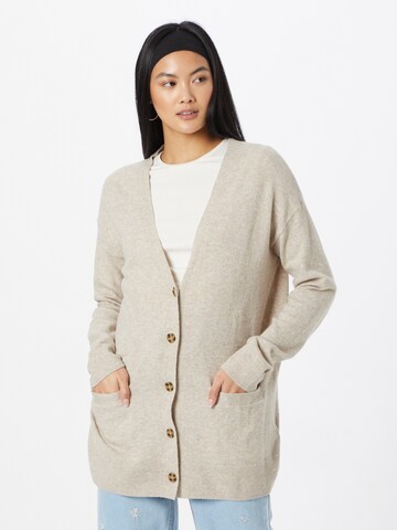 GAP Strickjacke 'CASH' in Grau: predná strana