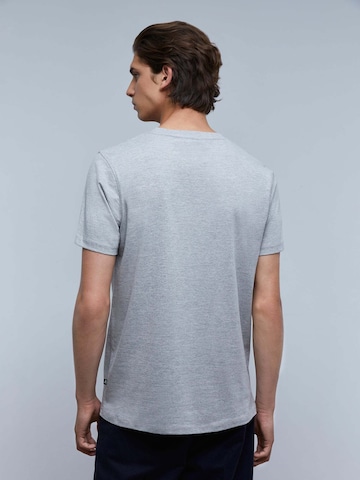 Scalpers Shirt 'Bau Flock' in Grey