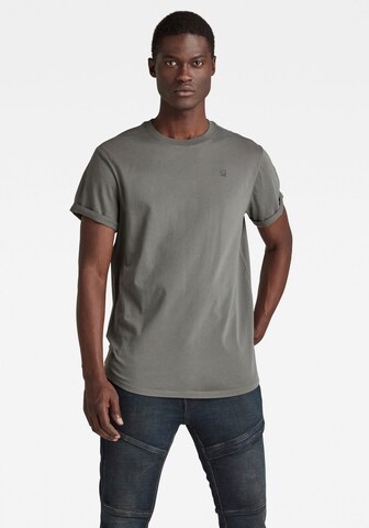 T-Shirt G-Star RAW en gris : devant