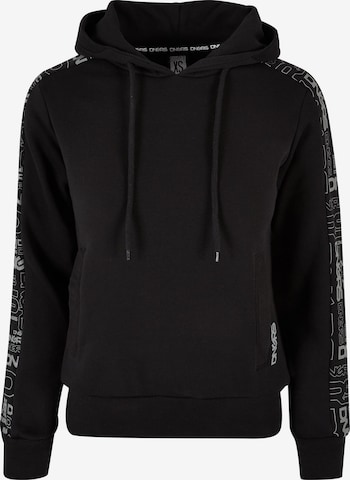 DEF Sweatshirt in Zwart: voorkant