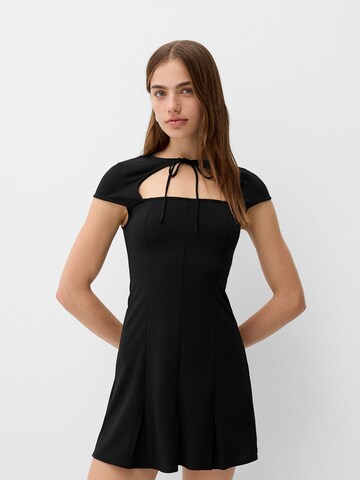 Bershka Dress in Black: front