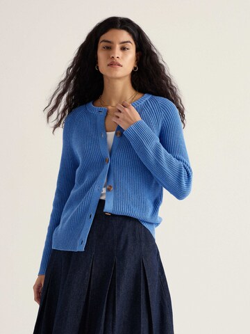 Seasalt Cornwall Cardigan 'Potters Meadow' i blå