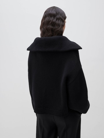 ABOUT YOU x Marie von Behrens Sweater 'Valentina' in Black