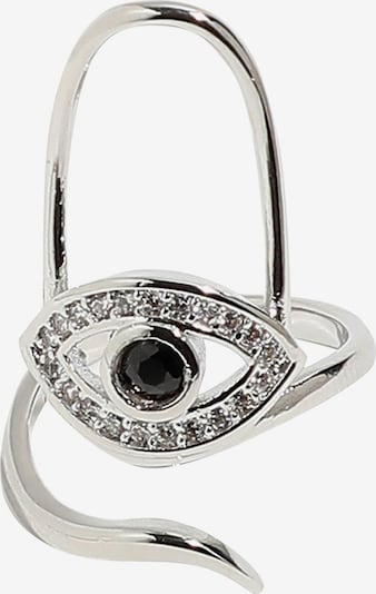 Žiedas ' Love ' iš SOHI, spalva – juoda / sidabrinė, Prekių apžvalga