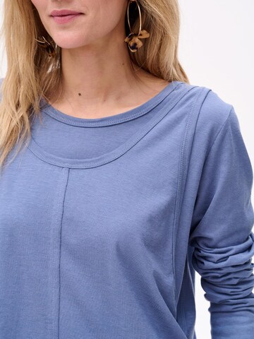 Blue Shadow Blouse in Blue