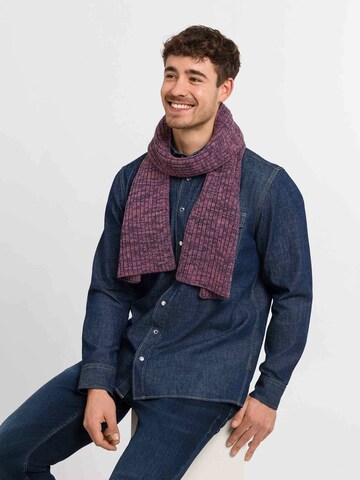 bugatti Schal in Lila: Vorderseite