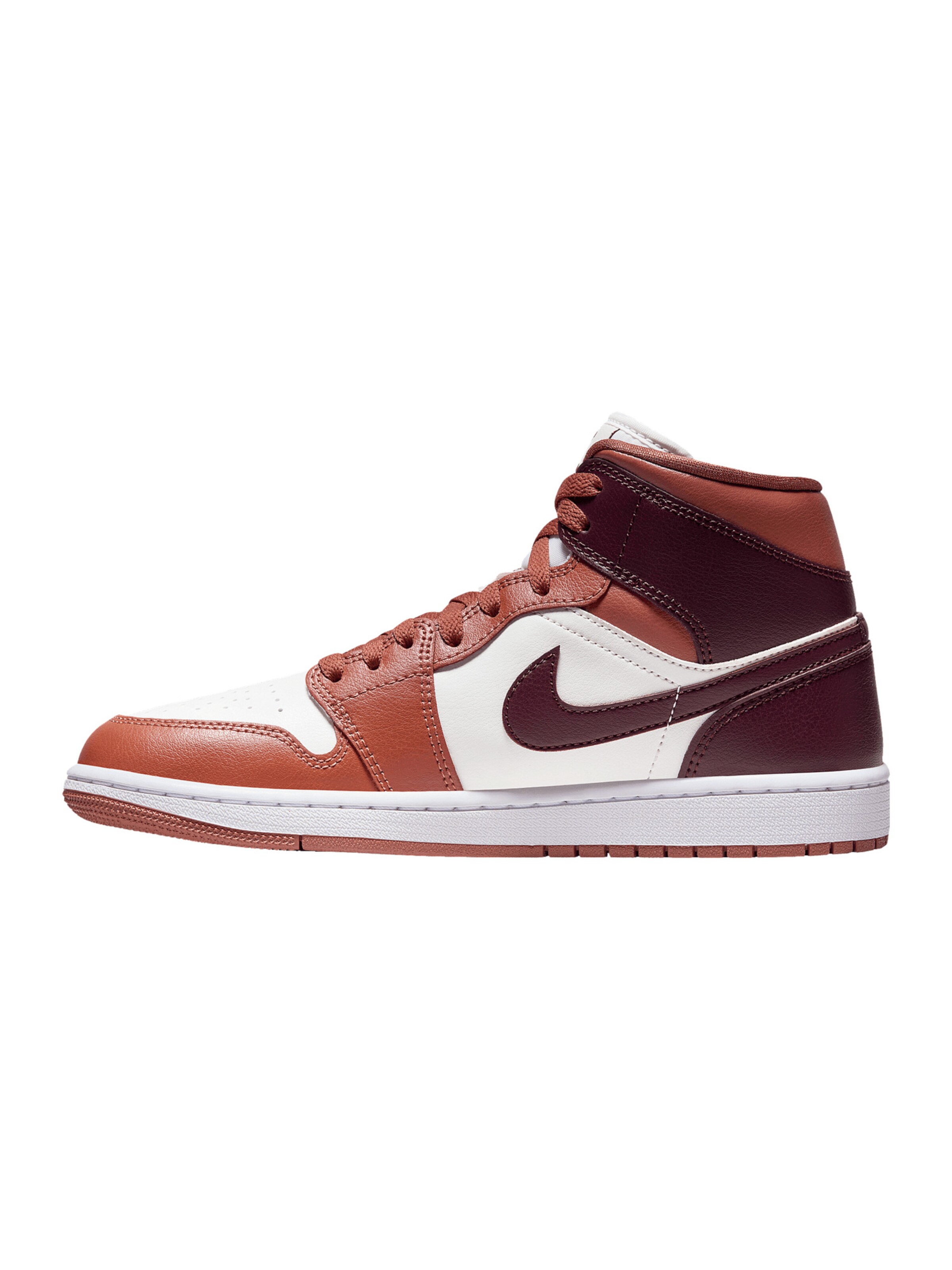 Baskets basses 'Air Jordan 1' Jordan en marron : devant