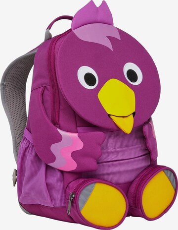 Affenzahn Backpack 'Großer Freund Vogel' in Purple
