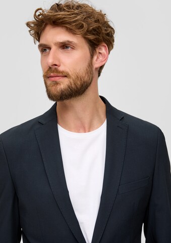 Coupe regular Veste de costume s.Oliver BLACK LABEL en bleu