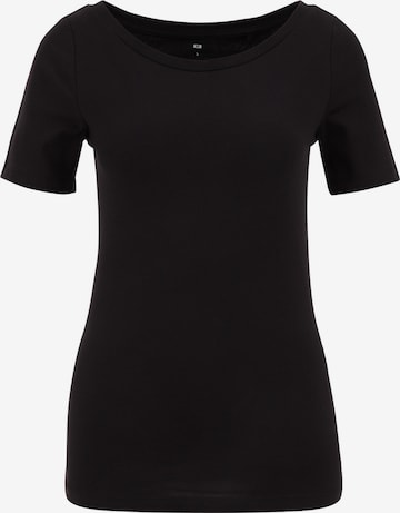 juoda WE Fashion Marškinėliai: priekis