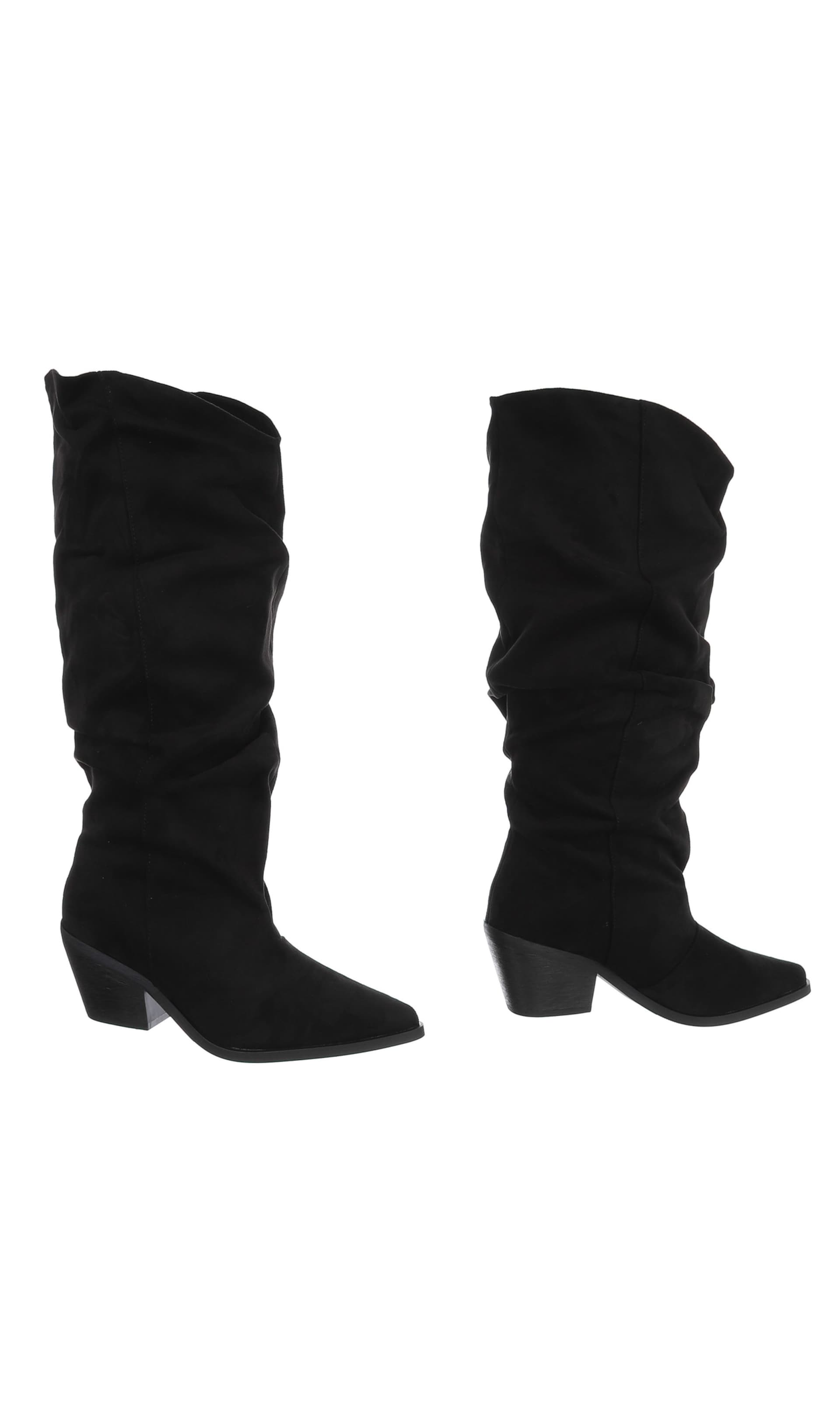 Ital-Design Stiefel in Schwarz