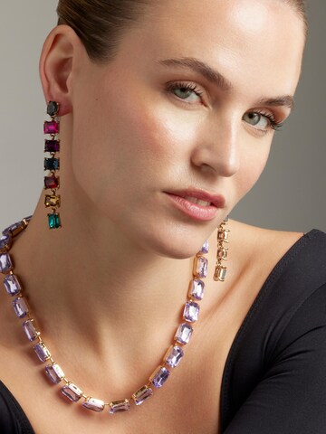 Luxenter Necklace 'Ankek' in Purple