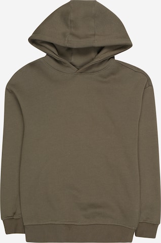 Urban Classics Sweatshirt in Groen: voorkant