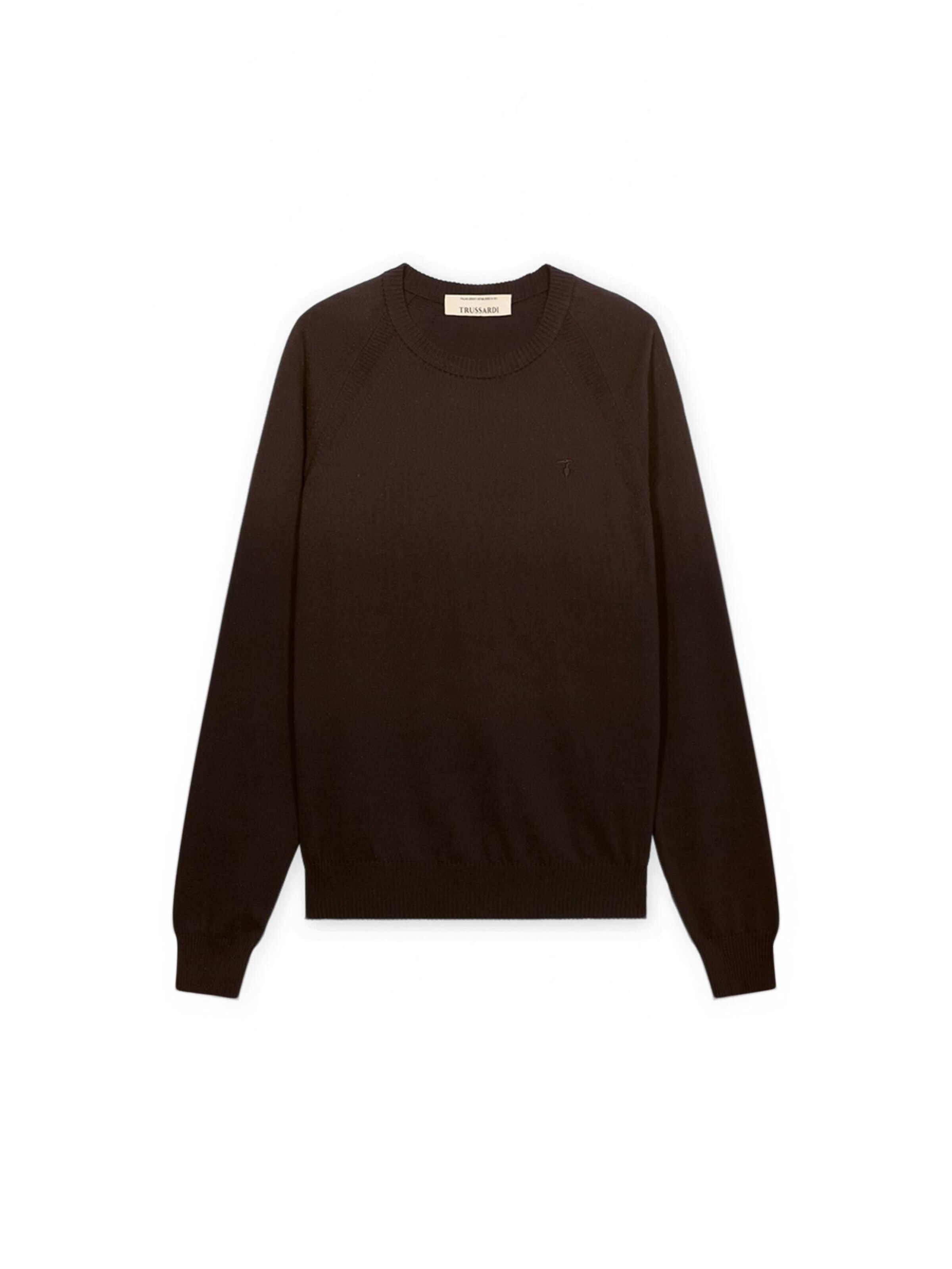 Trussardi - Jersey en marrón: frente