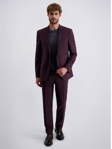 Coupe regular Veste de costume PIERRE CARDIN en rouge