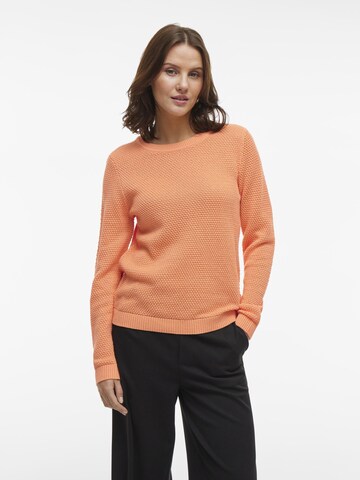 VILA Trui 'DALO' in Oranje: voorkant