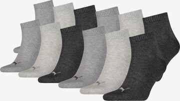 Chaussettes PUMA en gris : devant