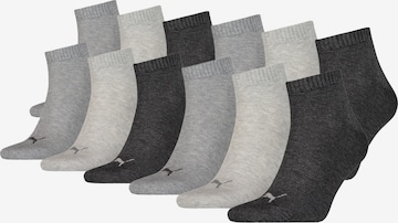 PUMA Socks in Grey: front