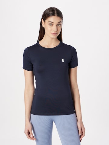 BJÖRN BORG Performance shirt in Blue: front