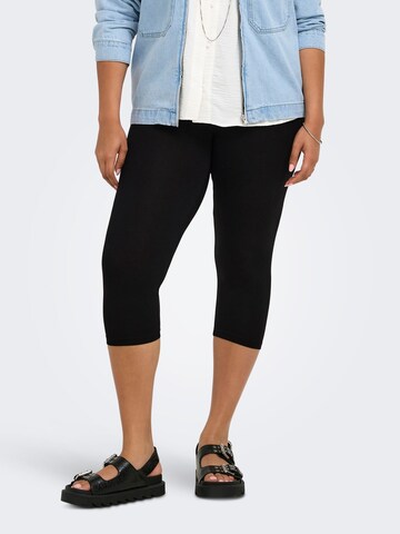 ONLY Carmakoma Skinny Leggings 'CARTime' in Black: front