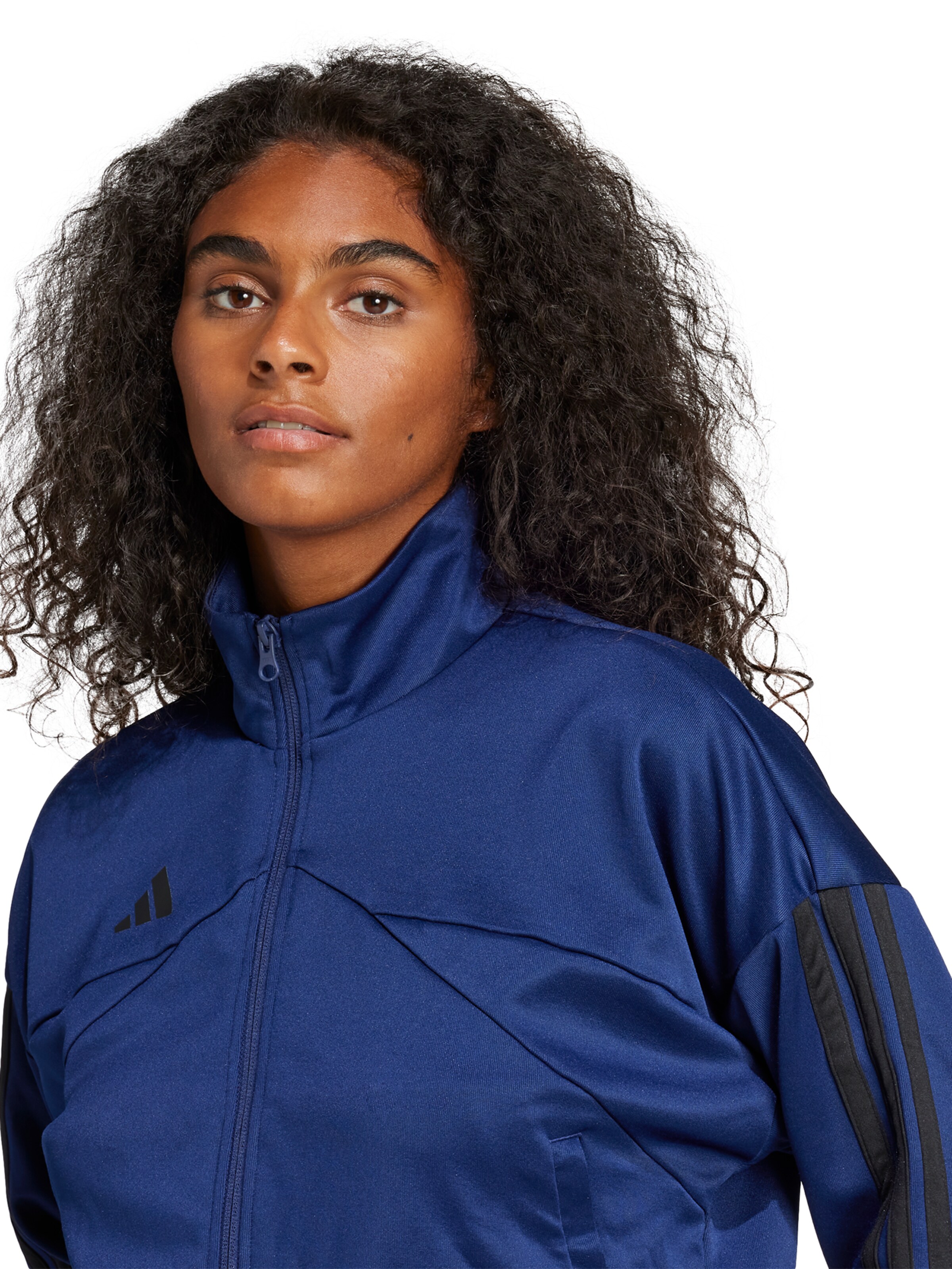 ADIDAS SPORTSWEAR Športna jakna 'TIRO' | modra barva