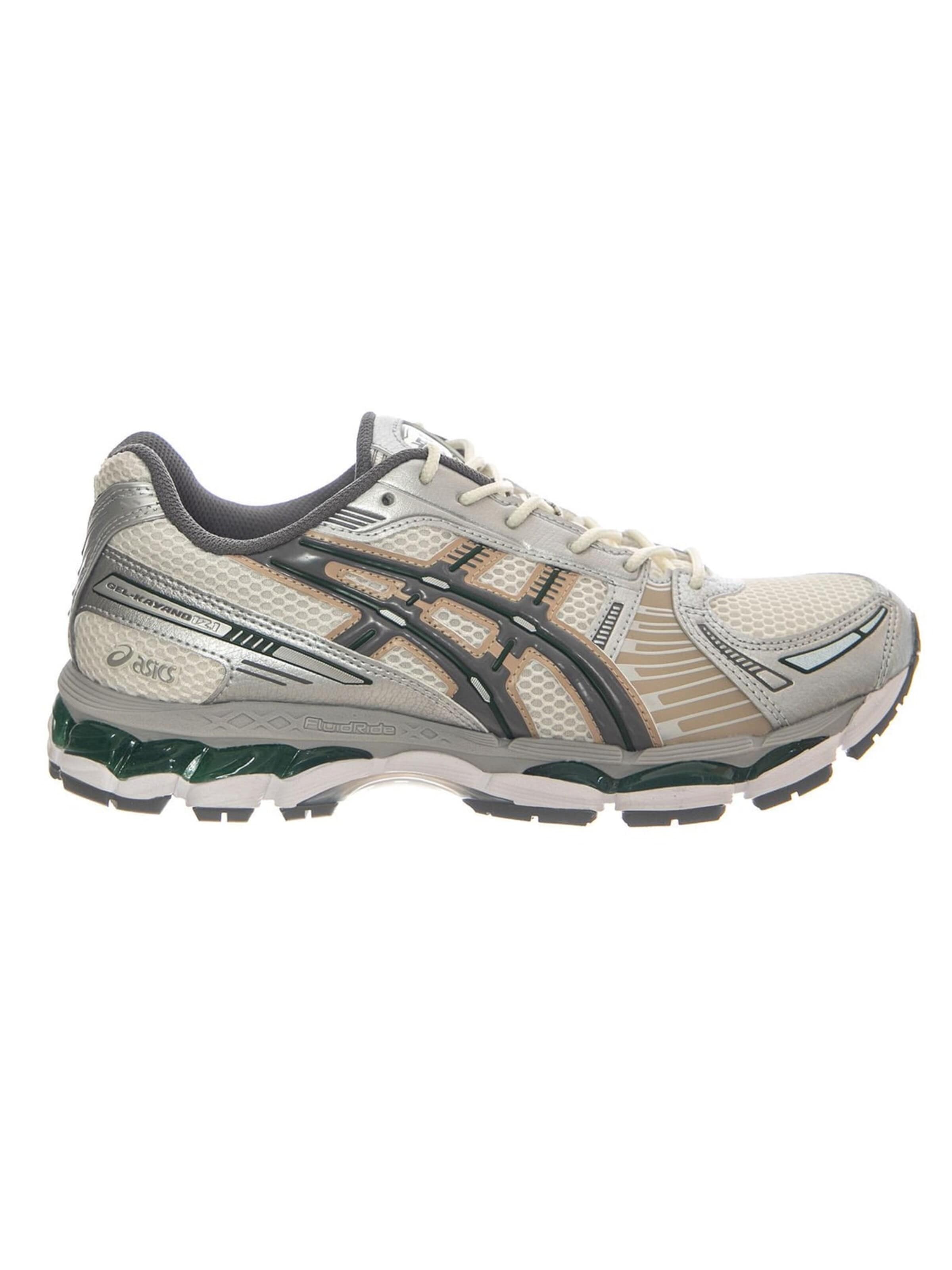 Chaussure de sport à lacets 'Gel-Kayano 12.1 Cream / Carbon' ASICS en blanc