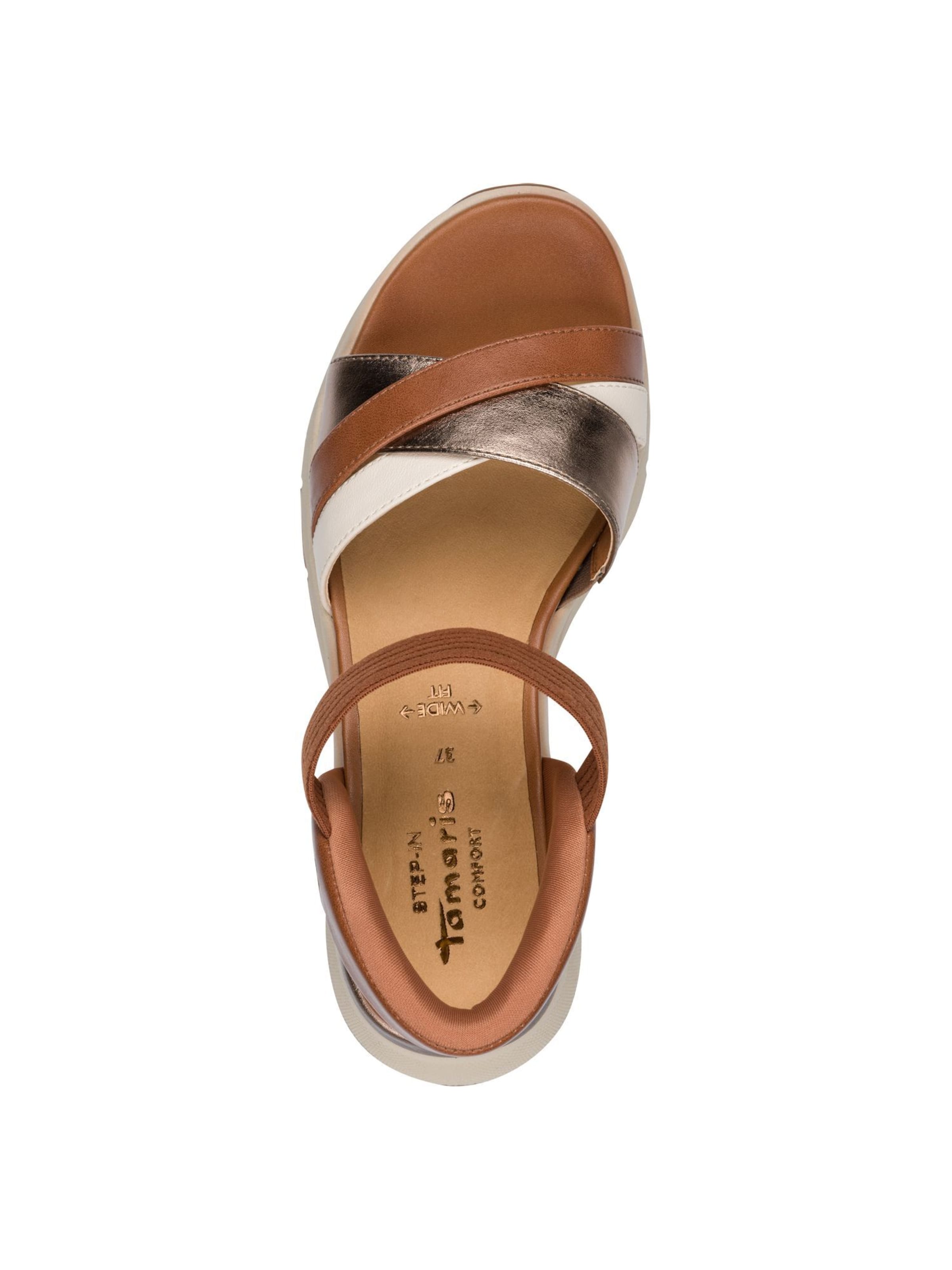 Tamaris Sandale in Braun