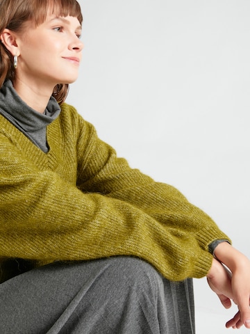 MSCH COPENHAGEN - Pullover 'Elisia Nenaya' em verde