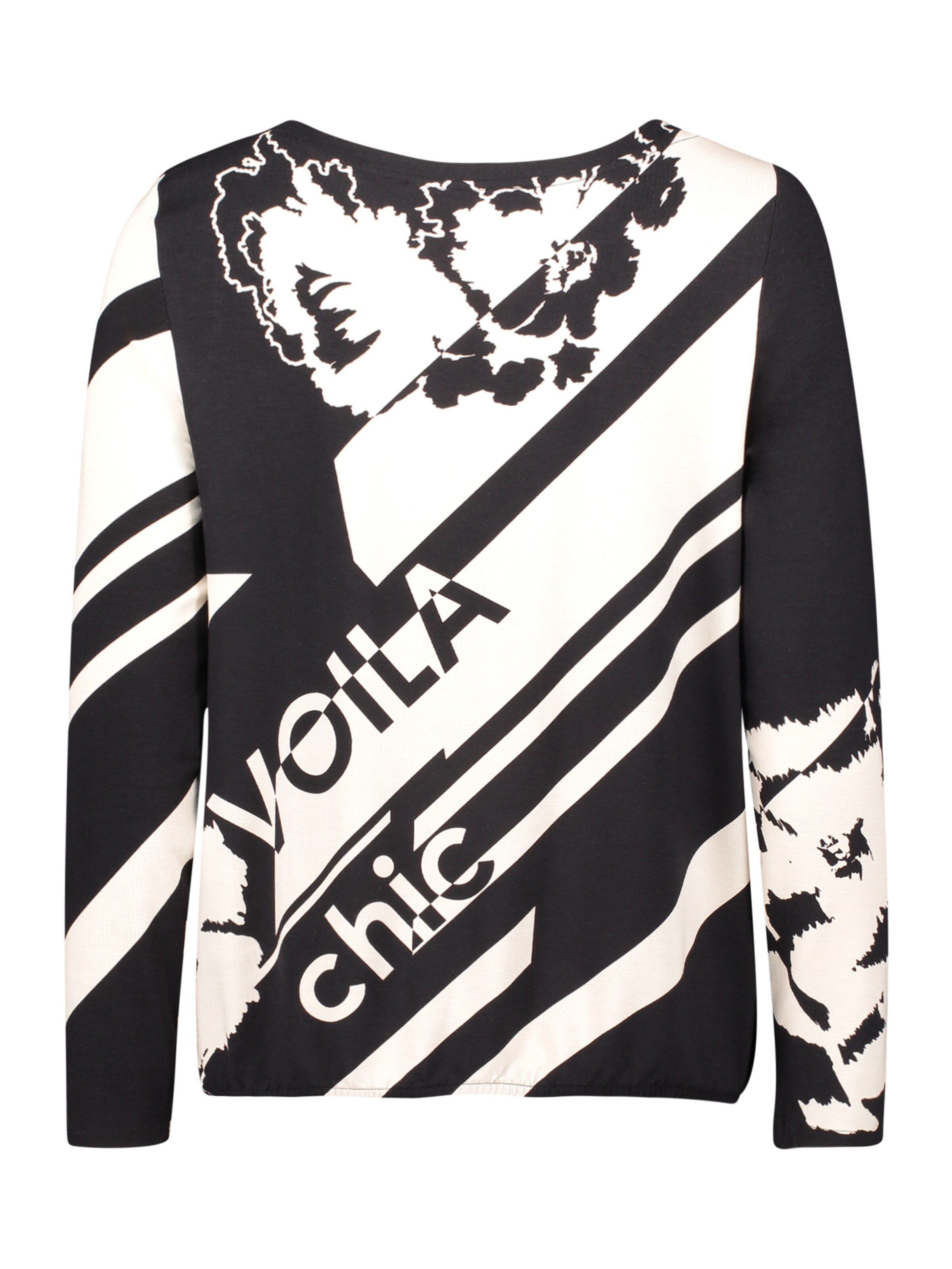 Betty Barclay Casual-Shirt mit Gummizug in Schwarz