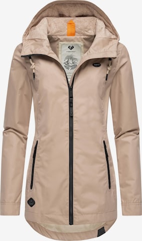 Ragwear Weatherproof jacket 'Zuzka' in Beige