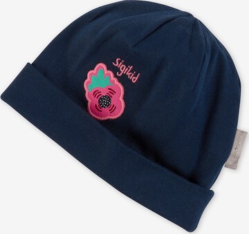 SIGIKID Beanie 'HAPPY DOGS' in Blue: front