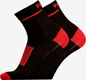 UphillSport Laufsocken 'FRONT' in Rot: predná strana