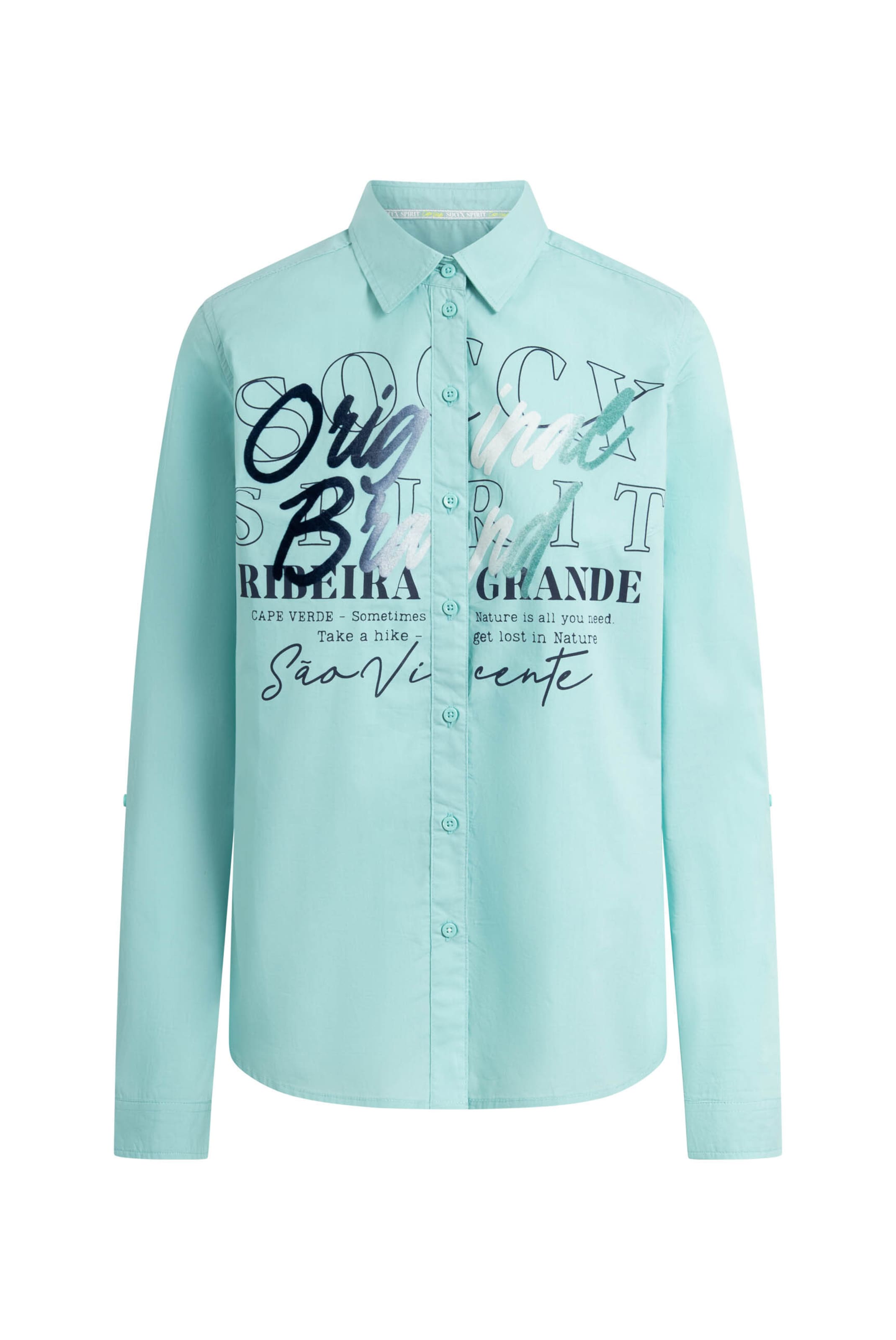 Soccx Blouse in Green: front