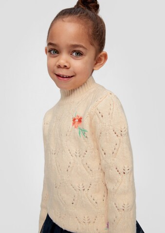 s.Oliver Sweater in Beige