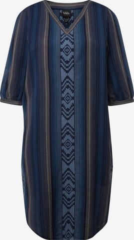 Ulla Popken Oversized jurk in Blauw: voorkant