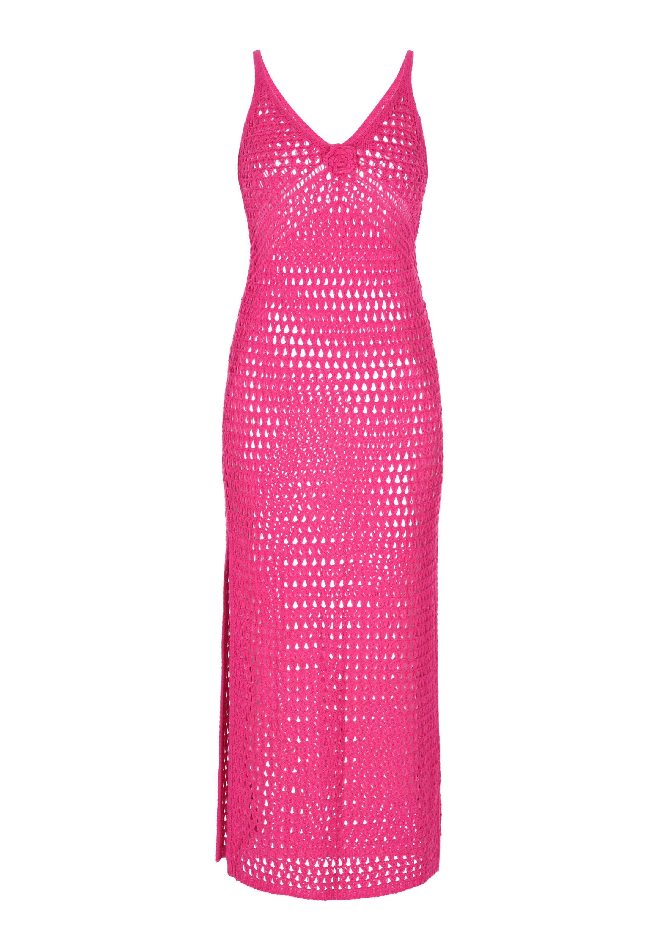 IZIA Úpletové šaty 'Spring Summer' – pink: přední strana