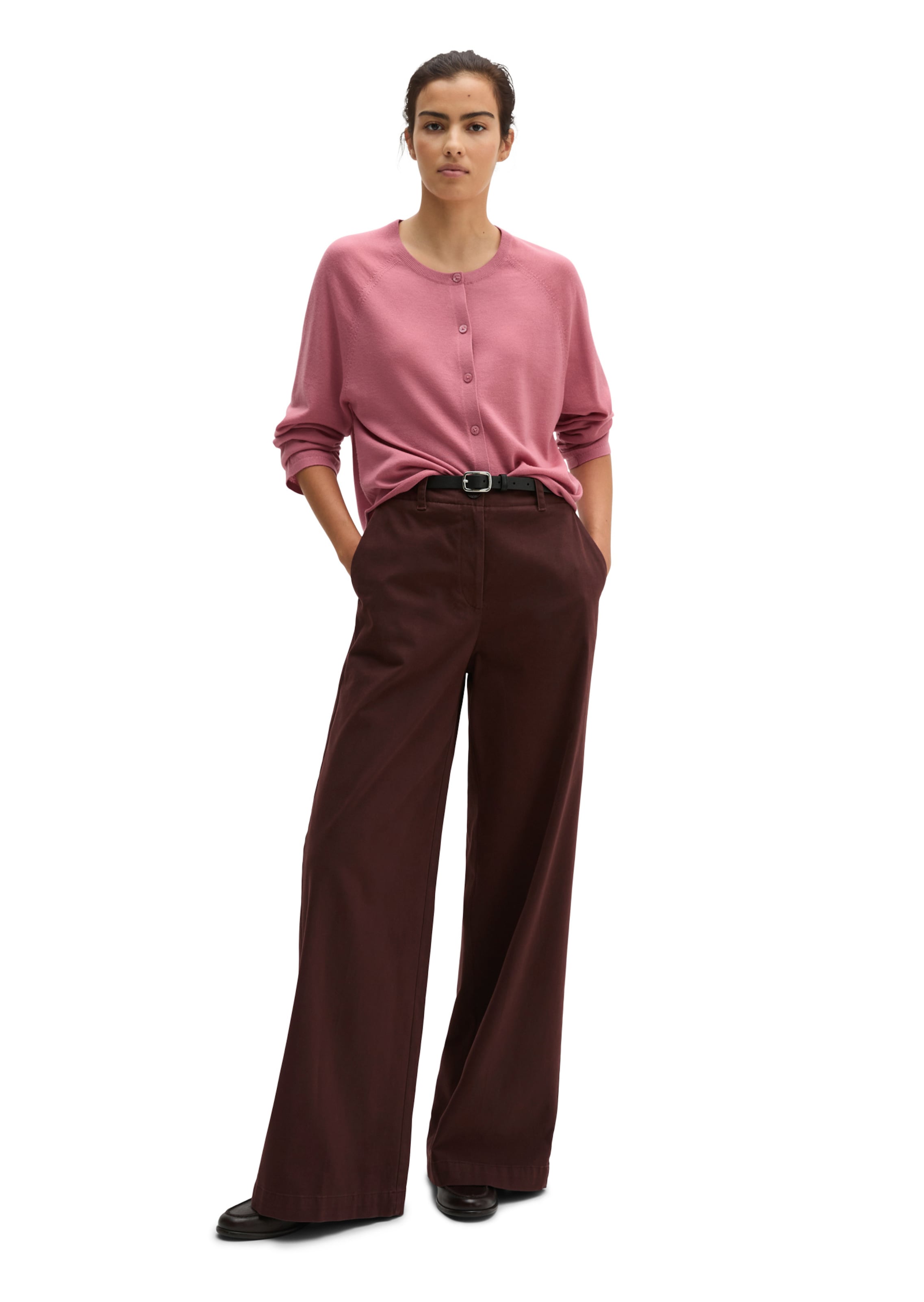 Marc O'Polo Knit cardigan in Pink