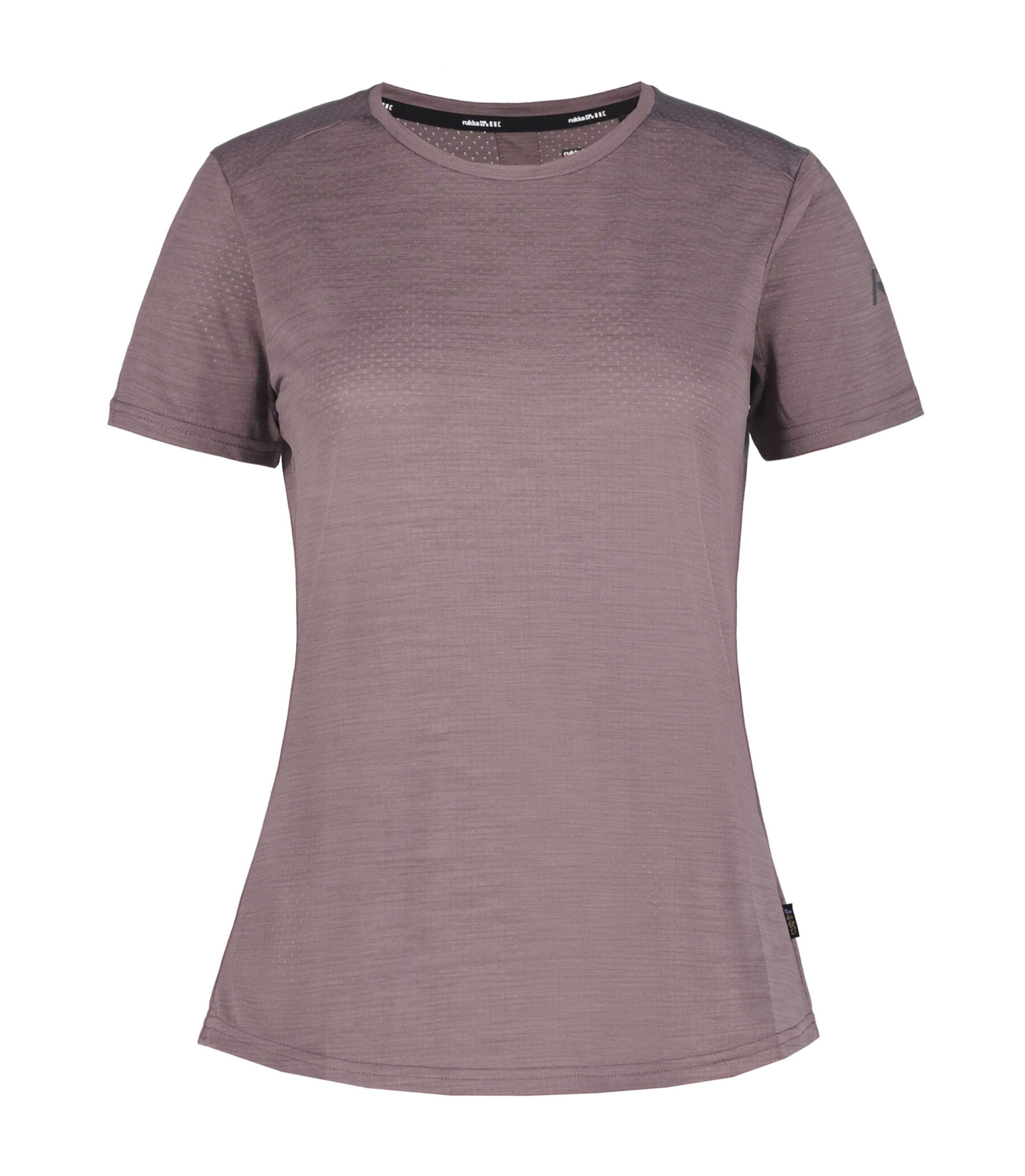 Rukka Funktionsbluse 'Ylakartti' i lilla: forside